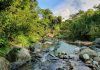 El río Hato, mi parque de atracciones Río Hato y puente de hamaca