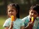 Helados y alimentación saludable del niño/niña