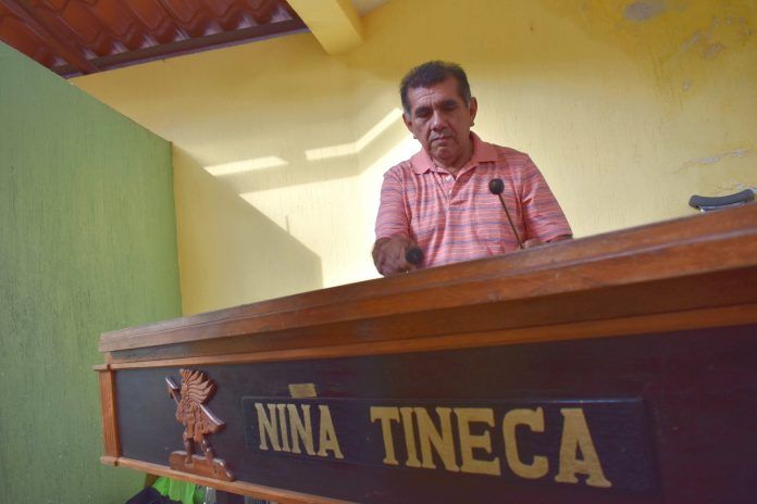 Lázaro Rodas, director de Orquesta Niña Tineca