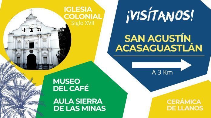 Cartel Turístico San Agustín Acasaguastlan 2025
