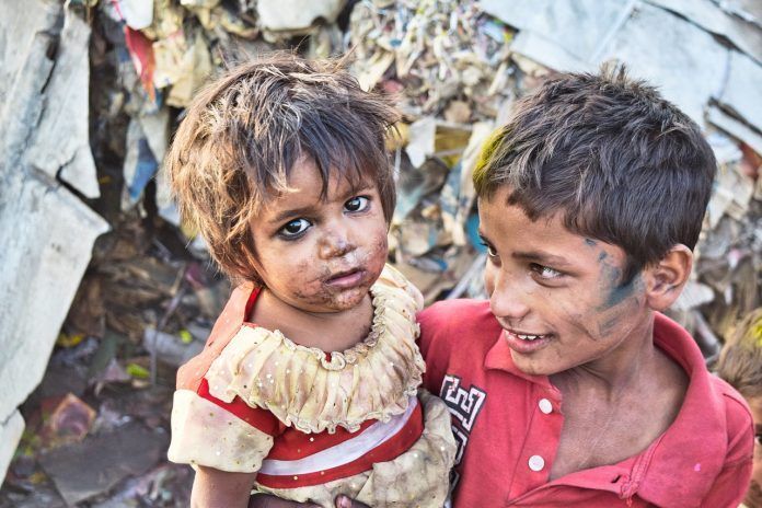 Niños pobres