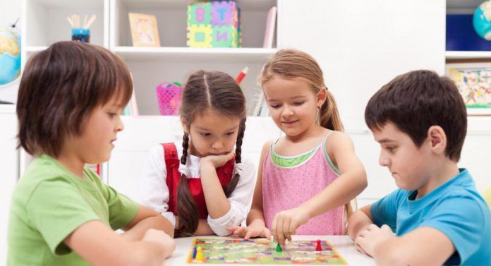 Niños en casa