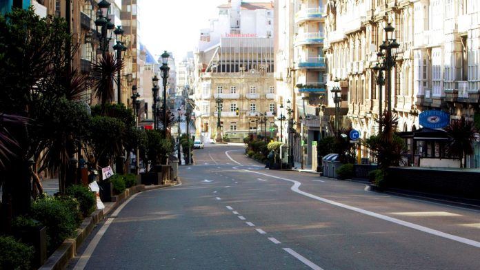 Coronavirus y calles vacías