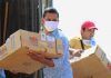 Solidaridad en el Valle del Motagua contra el Covid-19 Distribución Melones en Morales