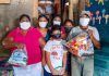 Las mascarillas tapan bocas pero no tapan el hambre Víveres Santo Tomas de Castilla