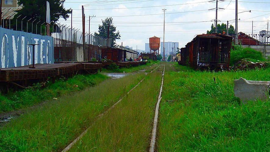 Antigua estación de ferrocarril de Gerona en Ciudad de Guatemala