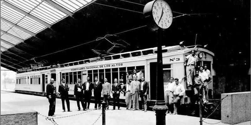 Inauguración del Ferrocarril de Los Altos