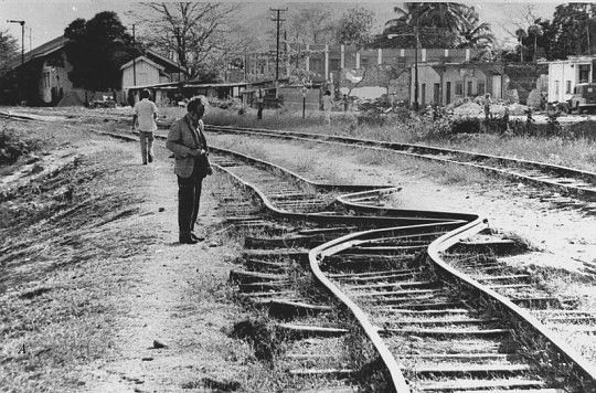 Efectos del terremoto de 1976 en la línea férrea
