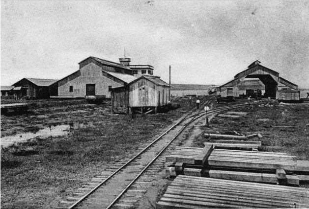 Estación de Puerto Barrios 1905