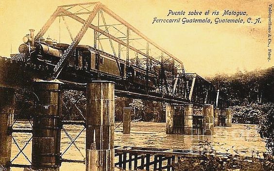Ferrocarril del Norte: puente sobre el Motagua