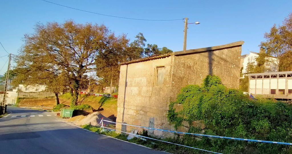 Ensanche del acceso a Lapamán