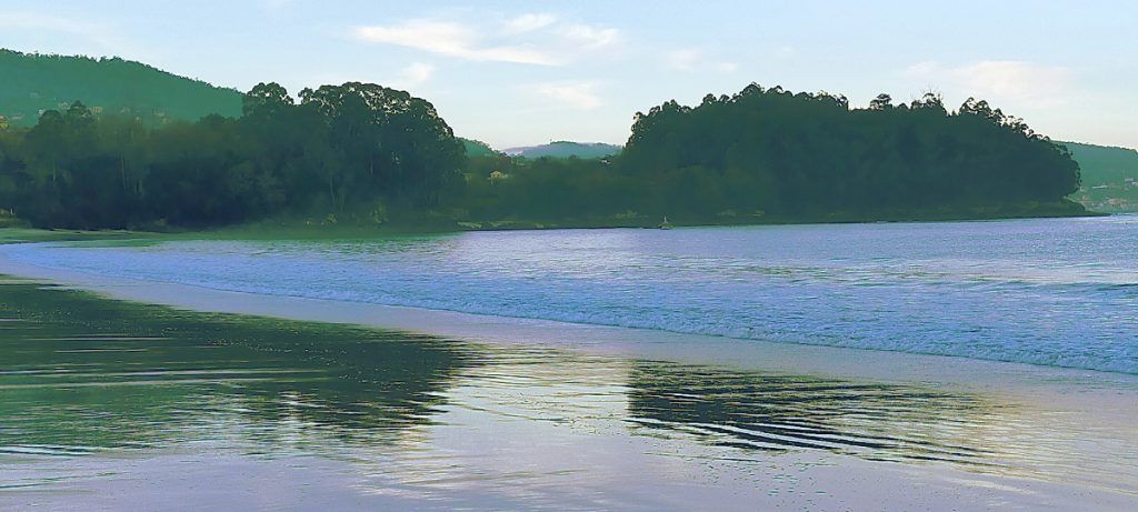 Playa de Lapamán y Muiño Vello