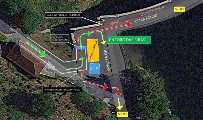 A Gran Bikedada 2022: intercambiador de Eiras
