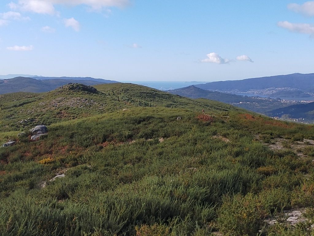 Vistas espectaculares desde la cima de A Penarada