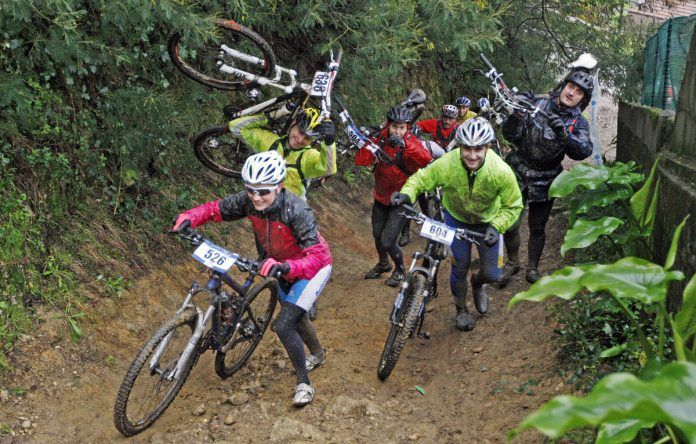 La mujer aceptó el reto de A Gran Bikedada desde la primera edición, como ahora acepta el ultra fondo