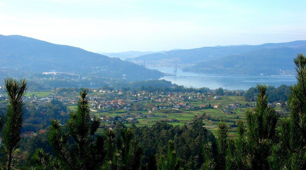 Los que quieran hacer la crono más despacio, podrán contemplar magínficas vistas sobre la ría de Vigo