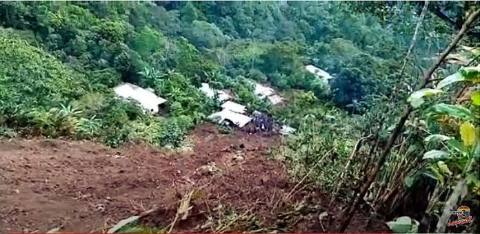 Corrimiento de tierras en Tucurú