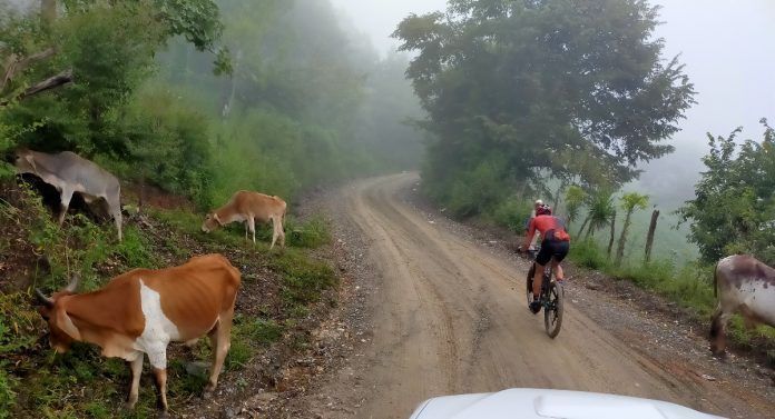 Brandán en la sibida al Naranjo, camino de Esquipulas