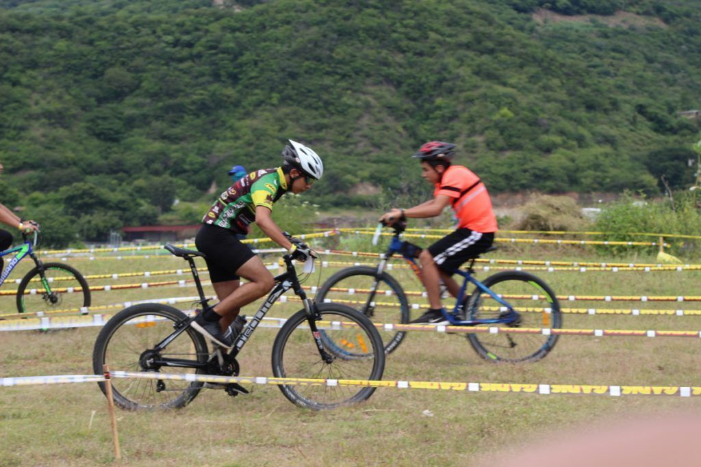 Imagen típica de carrera en circuito