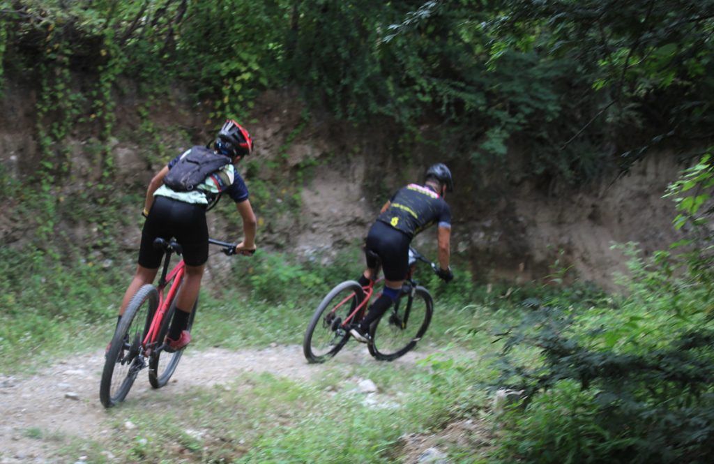 El circuito largo, tras una apreciable subida, ofrecía un rápido descenso