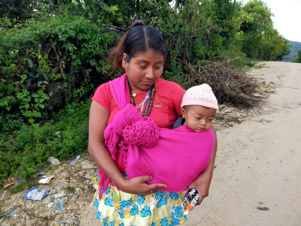 Madre con su hijo