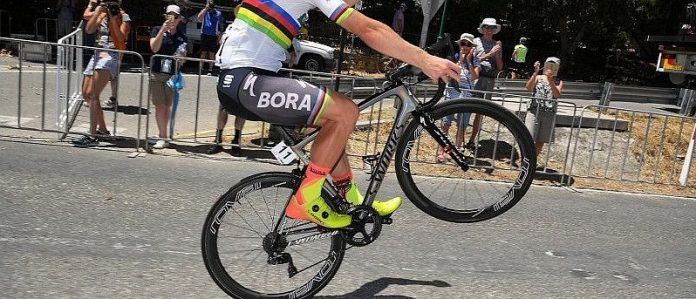 Caballito habitual de Peter Sagan. El eslovaco habría tenido algunas remotas posibilidades de ganar el primer campeonato de Penthabbici (jajaja...)